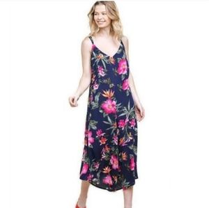 NWT- Umgee Blooming Beauty Floral Sleeveless Jumpsuit